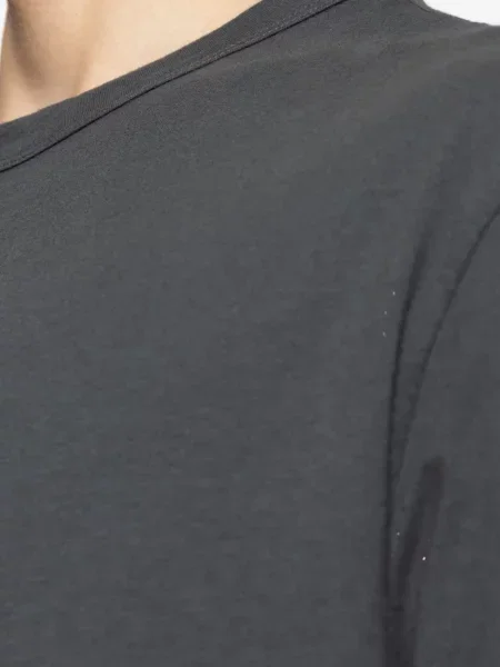 Tricou Officine Générale cu decolteu rotund gri