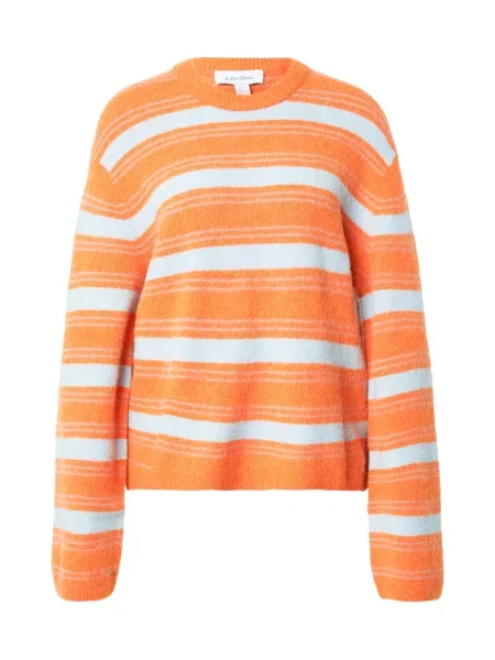 & Other Stories Pulover portocaliu mandarină alb