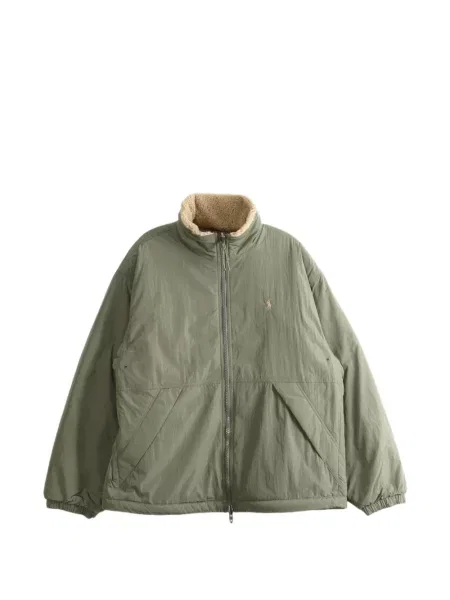 Reversibil geacă Polo Ralph Lauren verde