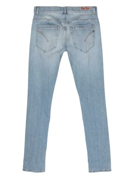 Skinny jeansy skinny Dondup niebieskie