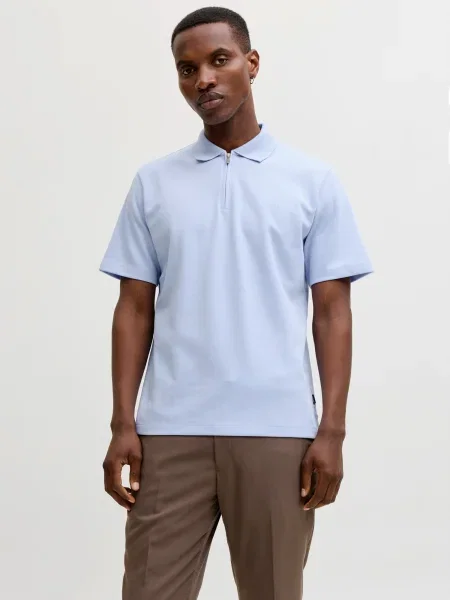 JACK & JONES Tričko JPRBLAathan nebesky modrá