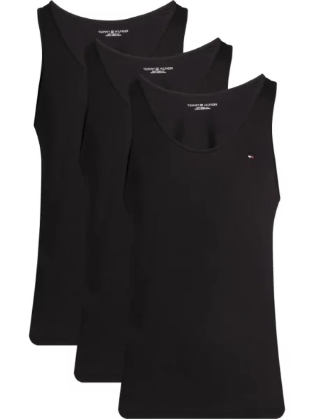 Cămașă Tommy Hilfiger Underwear negru