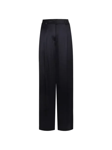 Pantaloni Peserico din satin albastru