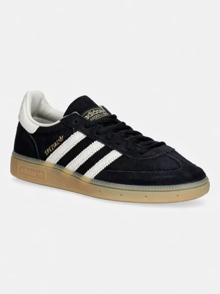 Adidas Originals Handball Spezial sneakers pentru femei din piele întoarsă negru