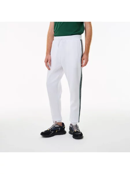 Спортивные штаны Lacoste белые