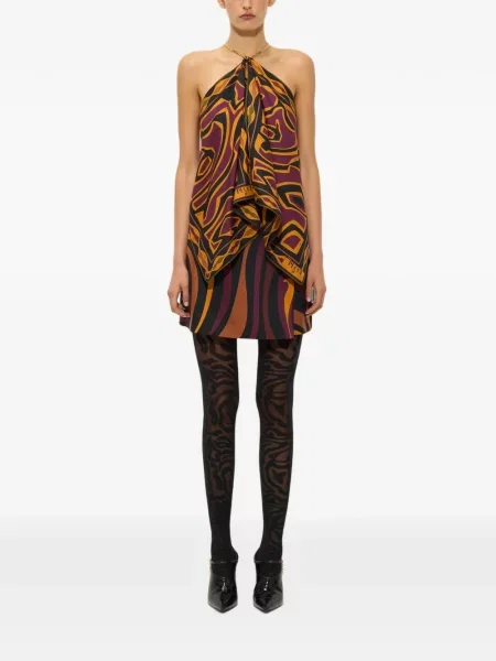 Top Pucci cu imagine violet