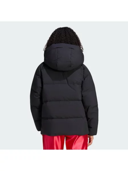 BUNDA S KAPUCÍ HELIONIC DOWN PUFFER černá