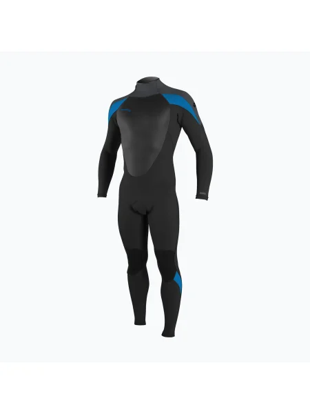 Costum de înot pentru bărbați O'Neill Epic mm Back Zip Full black/graphite/bali blue negru