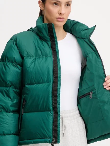 Пуховик The North Face ретро зеленый