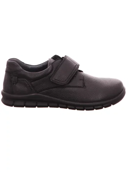 Sneakersy Waldläufer skórzane czarne
