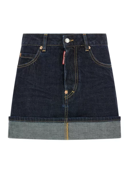 Mała mały spódnica mini Dsquared2 niebieska