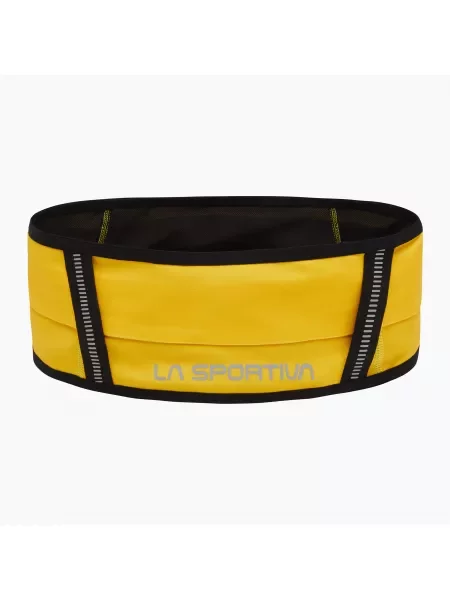 Pas do biegania La Sportiva Run Belt yellow żółty