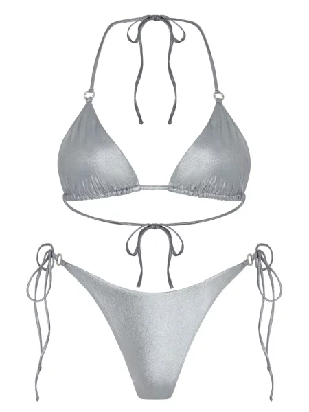 Bikini Let's Swim argintiu