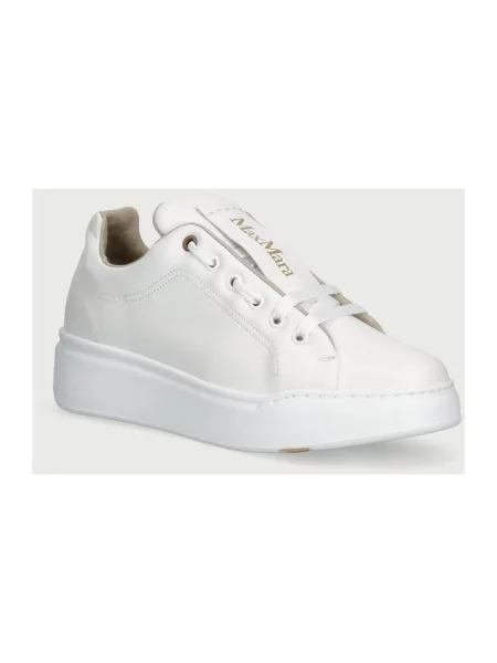 Sneakersy Max Mara białe