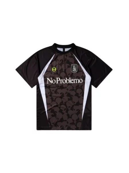 No Problemo t-shirt Area 51 Football Shirt z nadrukiem czarny