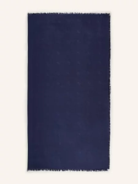 Weekend Max Mara Szal Acedro blau niebieska