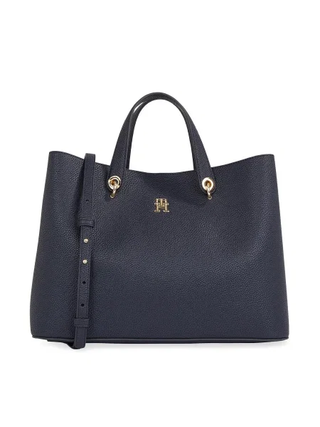 TOMMY HILFIGER Shopper tmavomodrá modrá