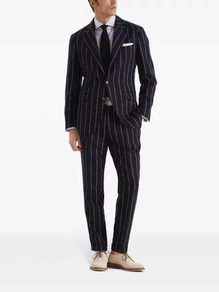 Sacou Brunello Cucinelli albastru
