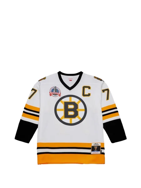 Cămașă Mitchell & Ness din jerseu alb