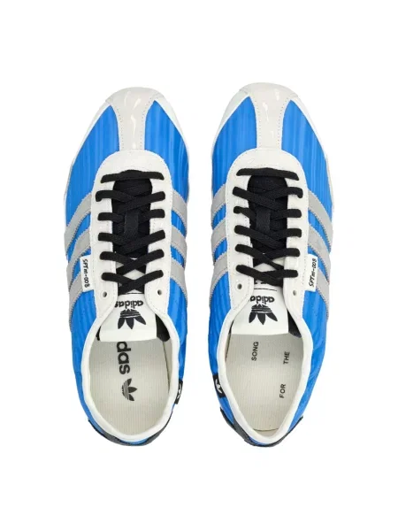 Sneakersy Adidas Originals skórzane niebieskie