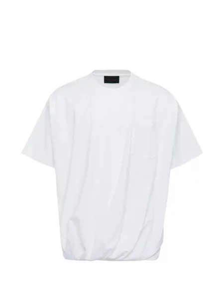 Drapované tričko Simone Rocha bílé