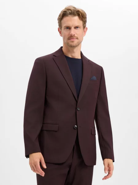 Finshley & Harding marynarka z zestawu modułowego Mężczyźni Modern Fit lila 25