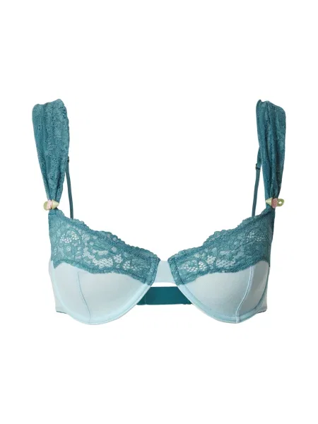 WILD LOVERS Sutien FLORIANE turcoaz / aqua albastru
