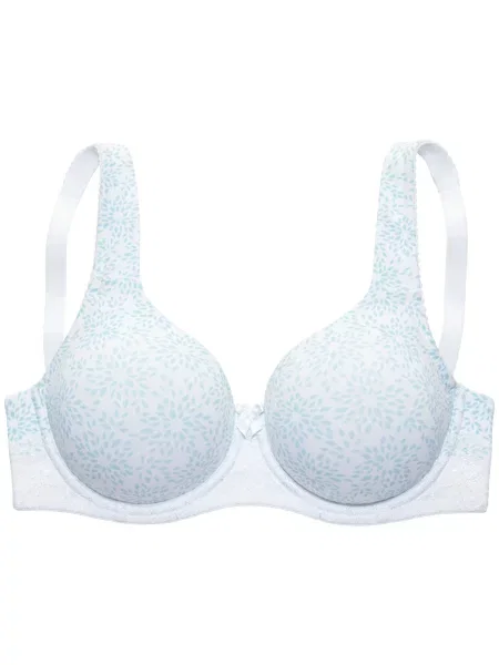 NUANCE by LASCANA Sutien albastru deschis alb