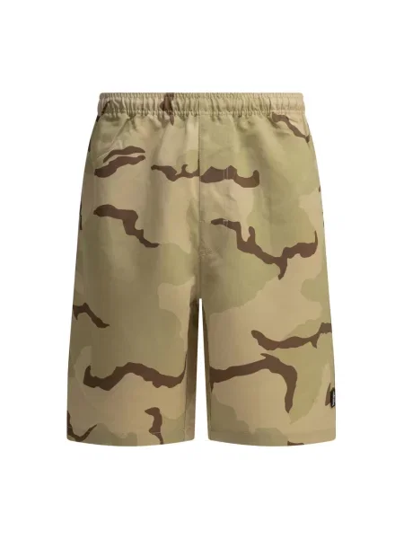 Krótkie szorty Stussy zielone