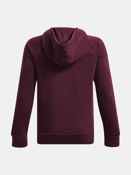 Суичър с качулка Under Armour червено
