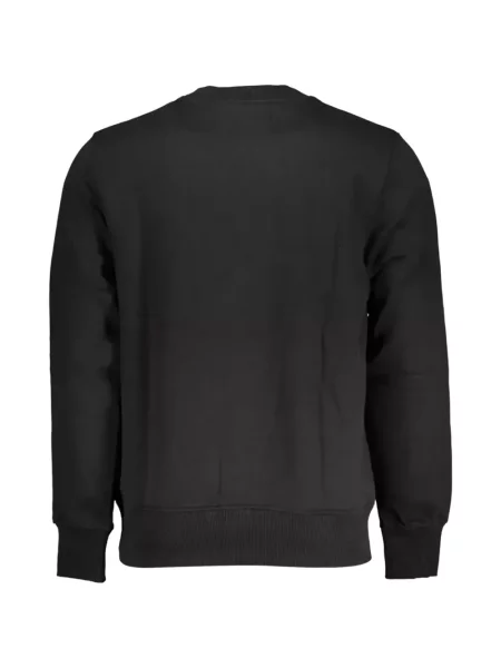 Pulover Calvin Klein cu autograf negru