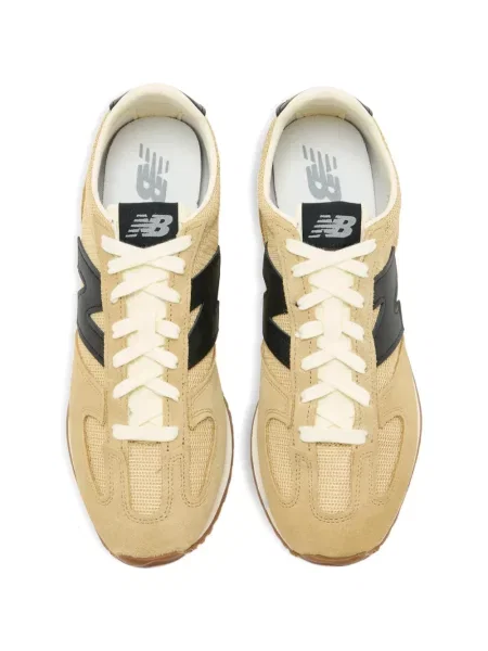 Sneakerși New Balance 327 din piele de căprioară alergare cu broderie alb