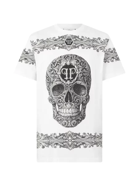 Tricou Philipp Plein alb