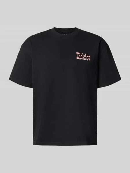 T-shirt z nadrukiem z logo Dickies czarna