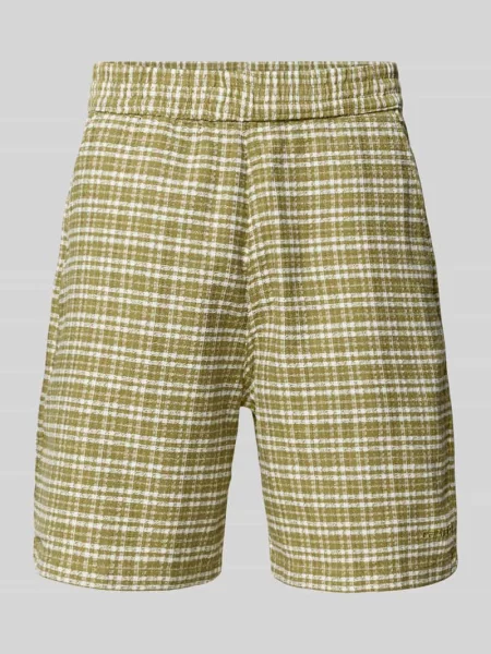 Szorty z fakturowanym wzorem model Kander' Carhartt Work In Progress zielone