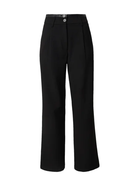 ABOUT YOU Pantaloni cutați Colleen' negru
