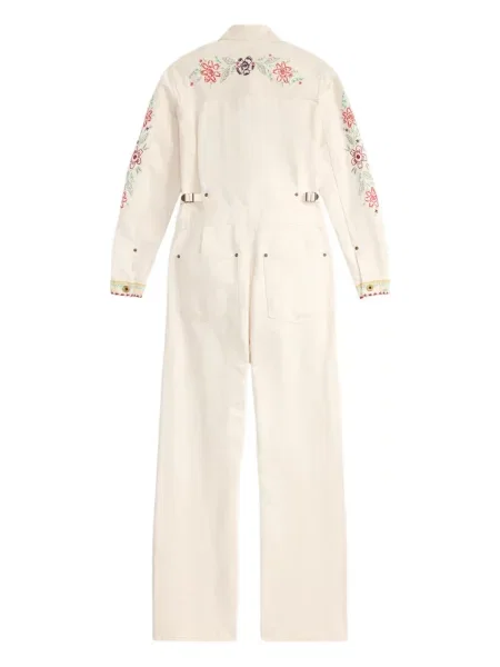 Lininis kombinezonas Ralph Lauren Rrl balta