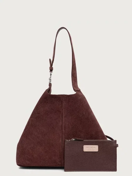 Coccinelle hobo kabelka semišová