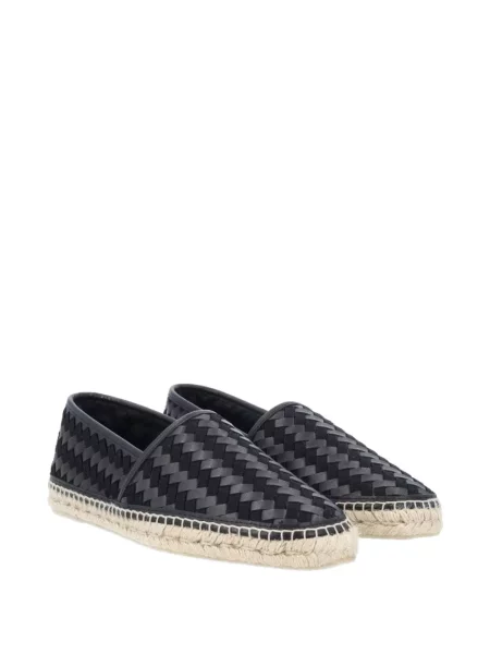 Espadrile Castaner țesuți negru