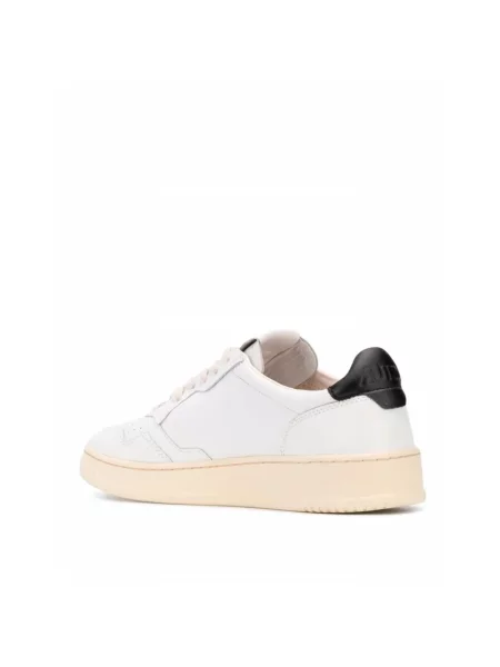 Sneakers Autry Medalist Low Man Leat/ Leat Wht/ Black EUR 42 białe
