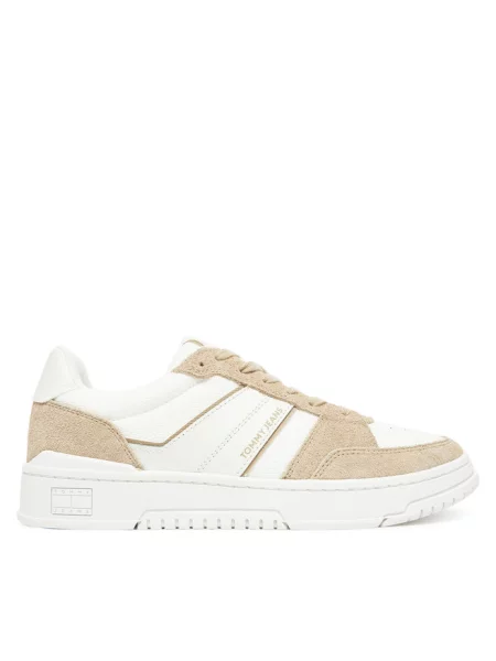 Tommy Jeans Sneakersy Tjm Cupsole Pods beżowy