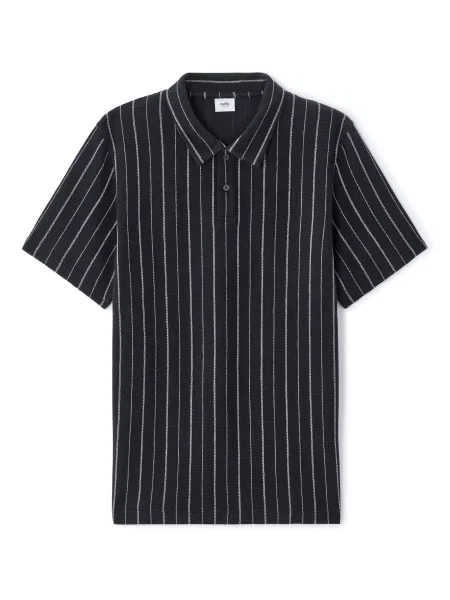 Tricou polo Celio cu dungi