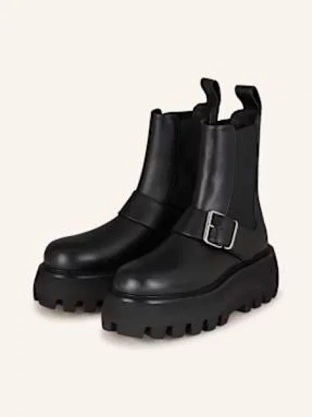 Chelsea boots Mcqueen černé