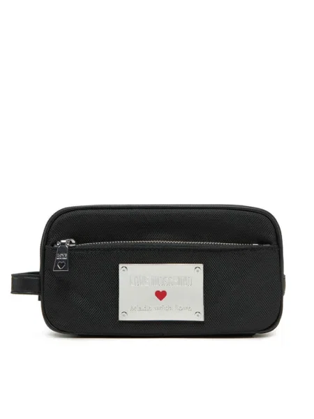 Козметична чанта Love Moschino черно