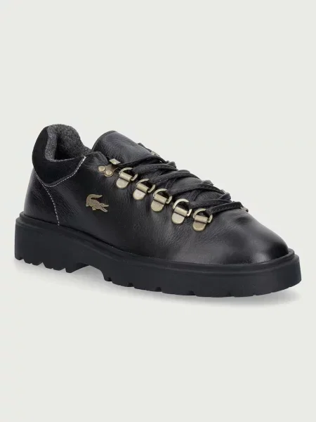 Lacoste BASESHOT WINTER sneakers de damă din piele negru