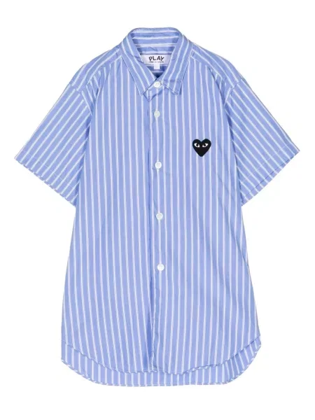 Koszula dziecięca Comme Des Garcons niebieska