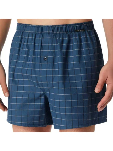 SCHIESSER Boxeralsók tengerészkék fekete