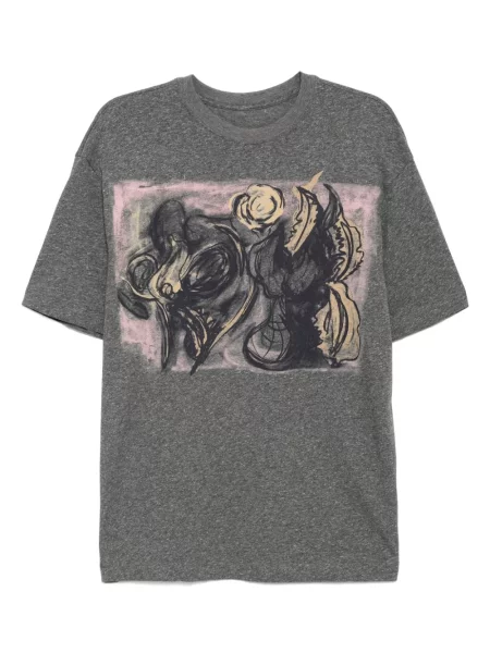 Tricou Jnby cu imagine gri