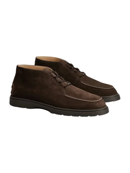 Botki Tod's zamszowe brązowe