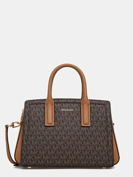 Torebka Michael Michael Kors skórzana brązowa